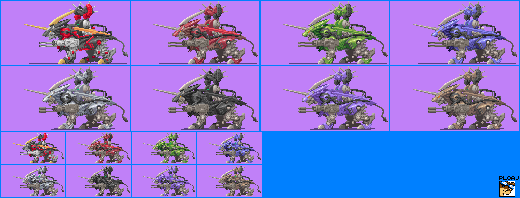 Zoids Saga DS: Legend of Arcadia - Energy Ray Liger