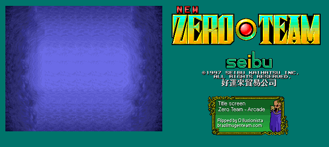 Zero Team - Title Screen