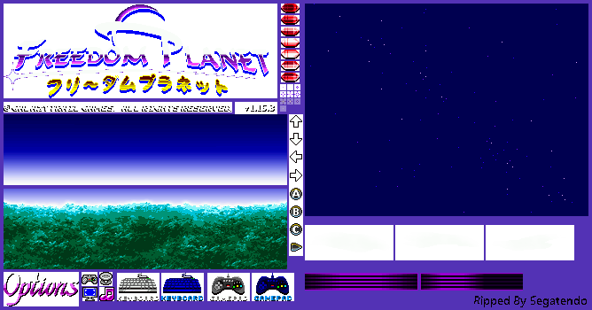 Freedom Planet - Main Menu