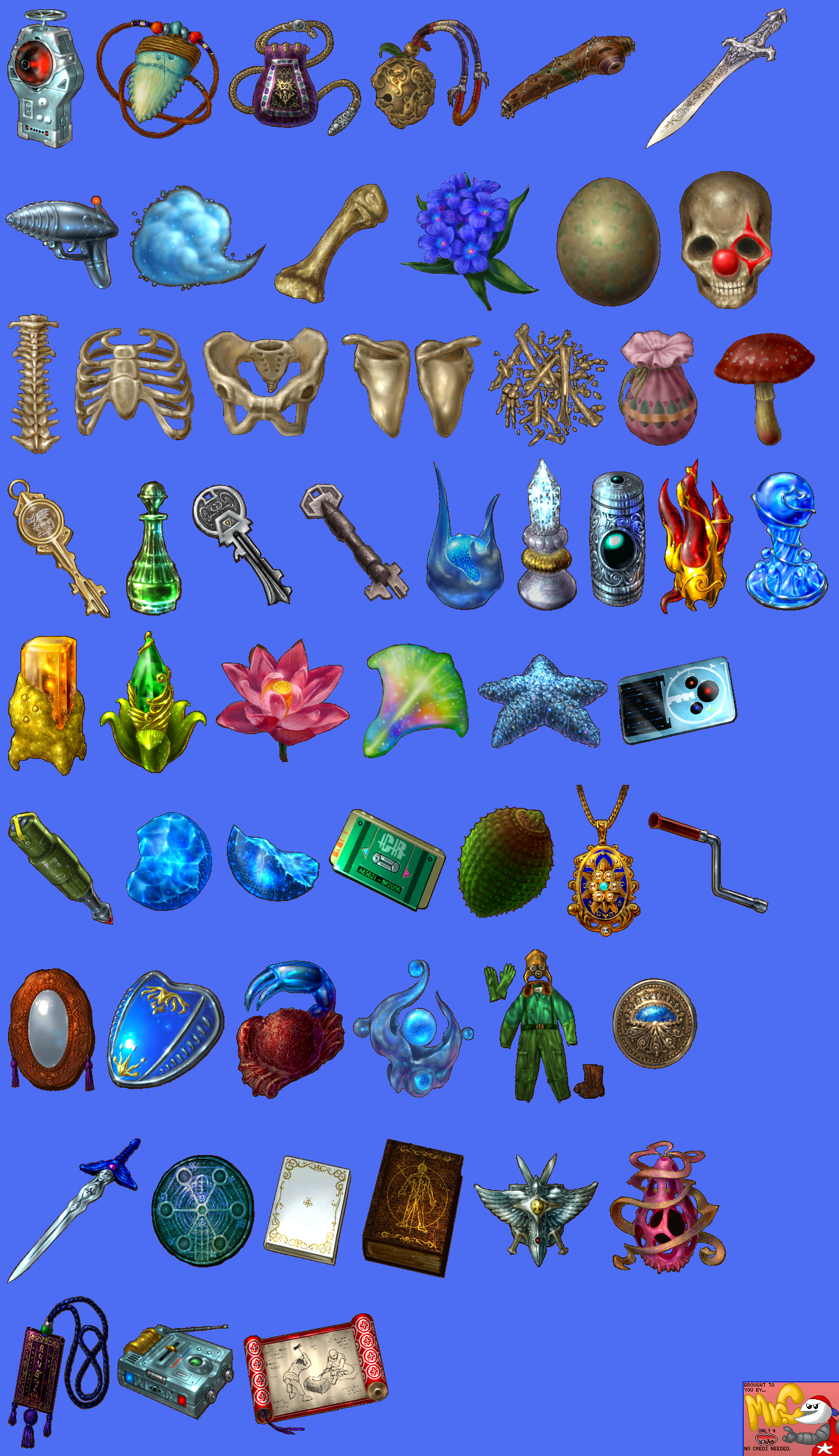 Chrono Cross - Key Items