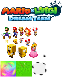 Mario & Luigi: Dream Team - Banner