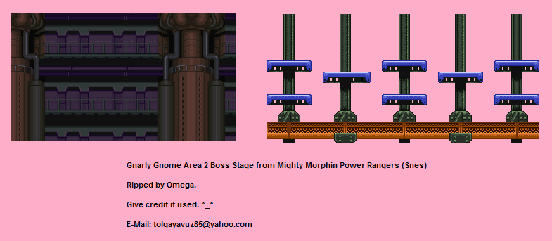 Mighty Morphin Power Rangers - Stage 2 Boss