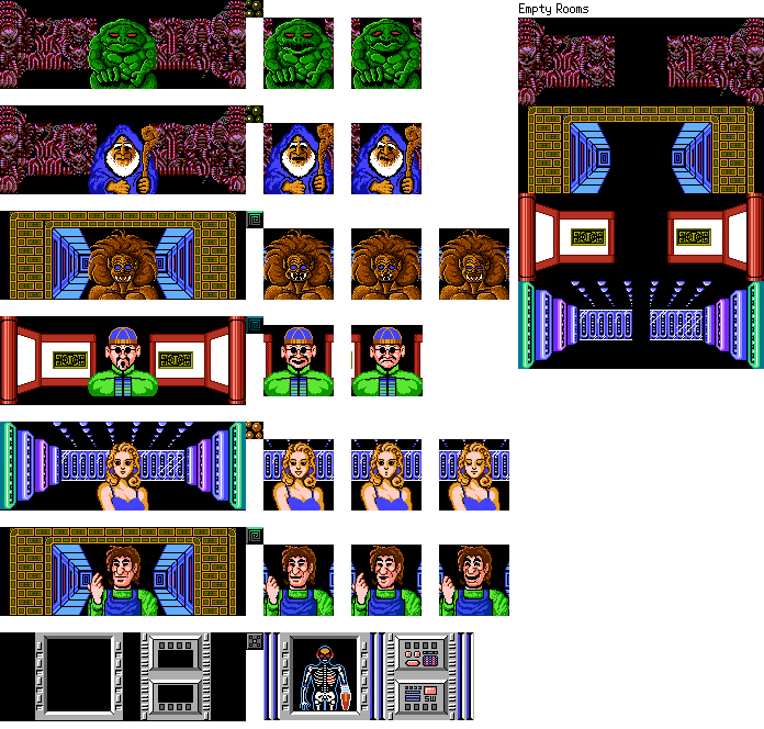 Bio Senshi Dan: Increaser tono Tatakai / Bashi Bazook: Morphoid Masher (JPN) - NPCs