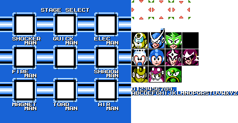 Rockman: Cross X (Hack) - Stage Select