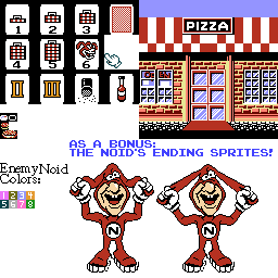 Yo! Noid (USA) - Pizza-Eating Contest