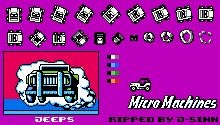 Micro Machines - Jeeps