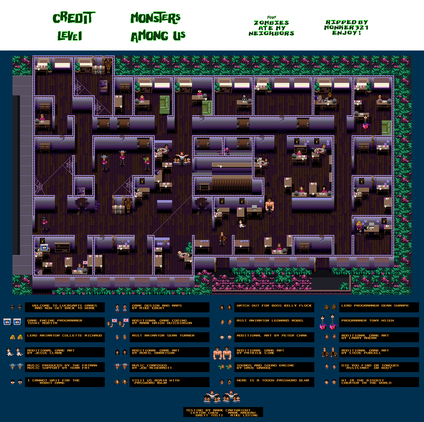 Credit Level NPCs & Map Placement