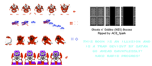 Ghosts 'n Goblins - Bosses