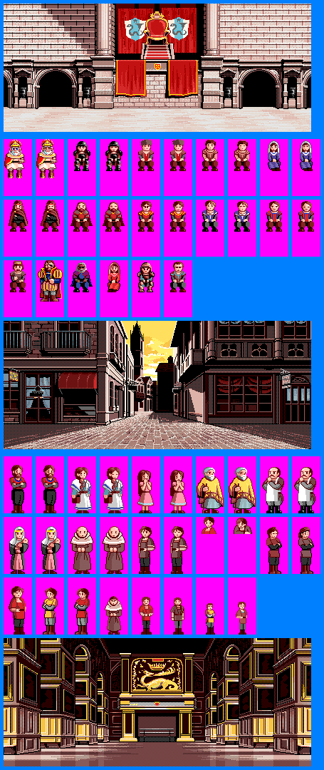 Princess Maker 2 - Backgrounds