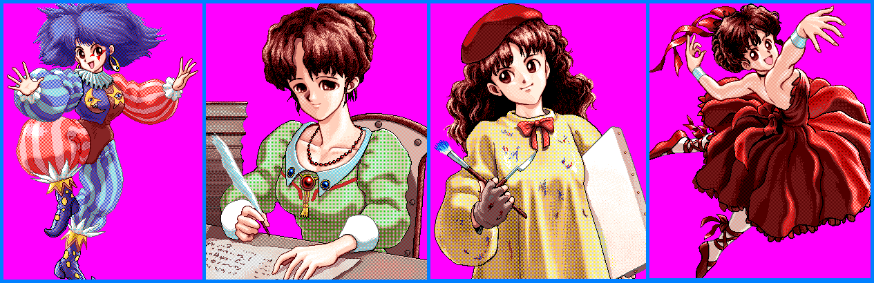 Princess Maker 2 - Art Endings