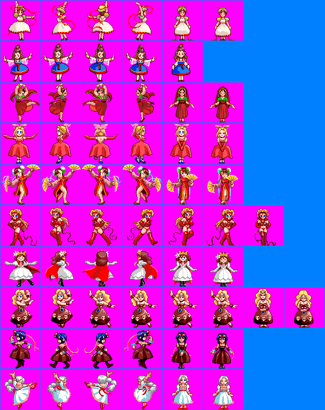 Princess Maker 2 - Dancing Contestants