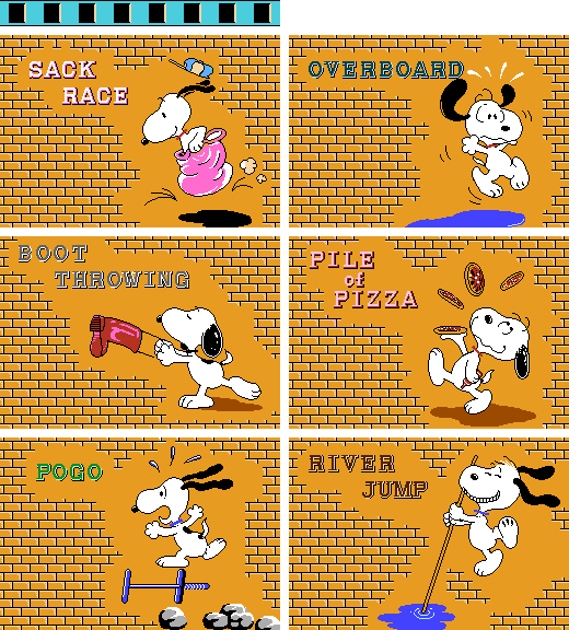 Snoopy's Silly Sports Spectacular - Event Intro Screens