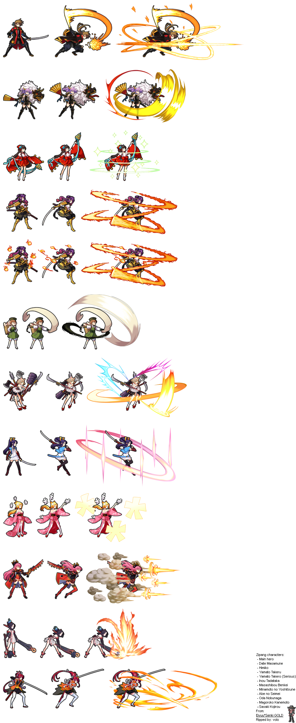 Battle Characters (Zipang)