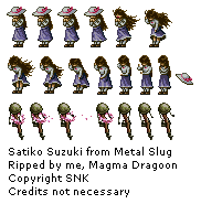 Metal Slug - Satiko Suzuki