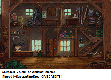 Zelda: The Wand of Gamelon - Sakado 2