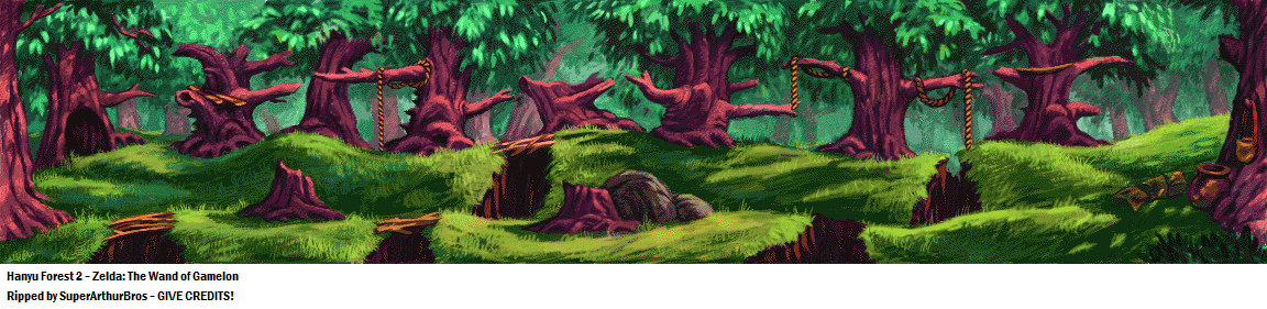 Zelda: The Wand of Gamelon - Hanyu Forest 2