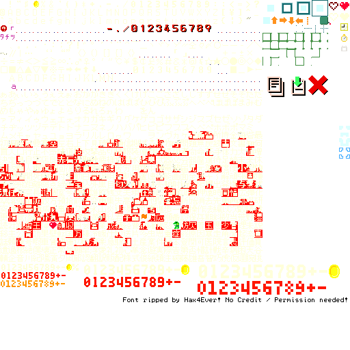 Kero Blaster - Font