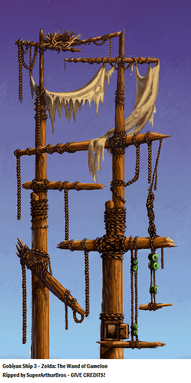 Zelda: The Wand of Gamelon - Gobiyan Ship 3