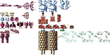 Pocket Zaurus: Ju Ōken no Nazo (JPN) - Future World Enemies