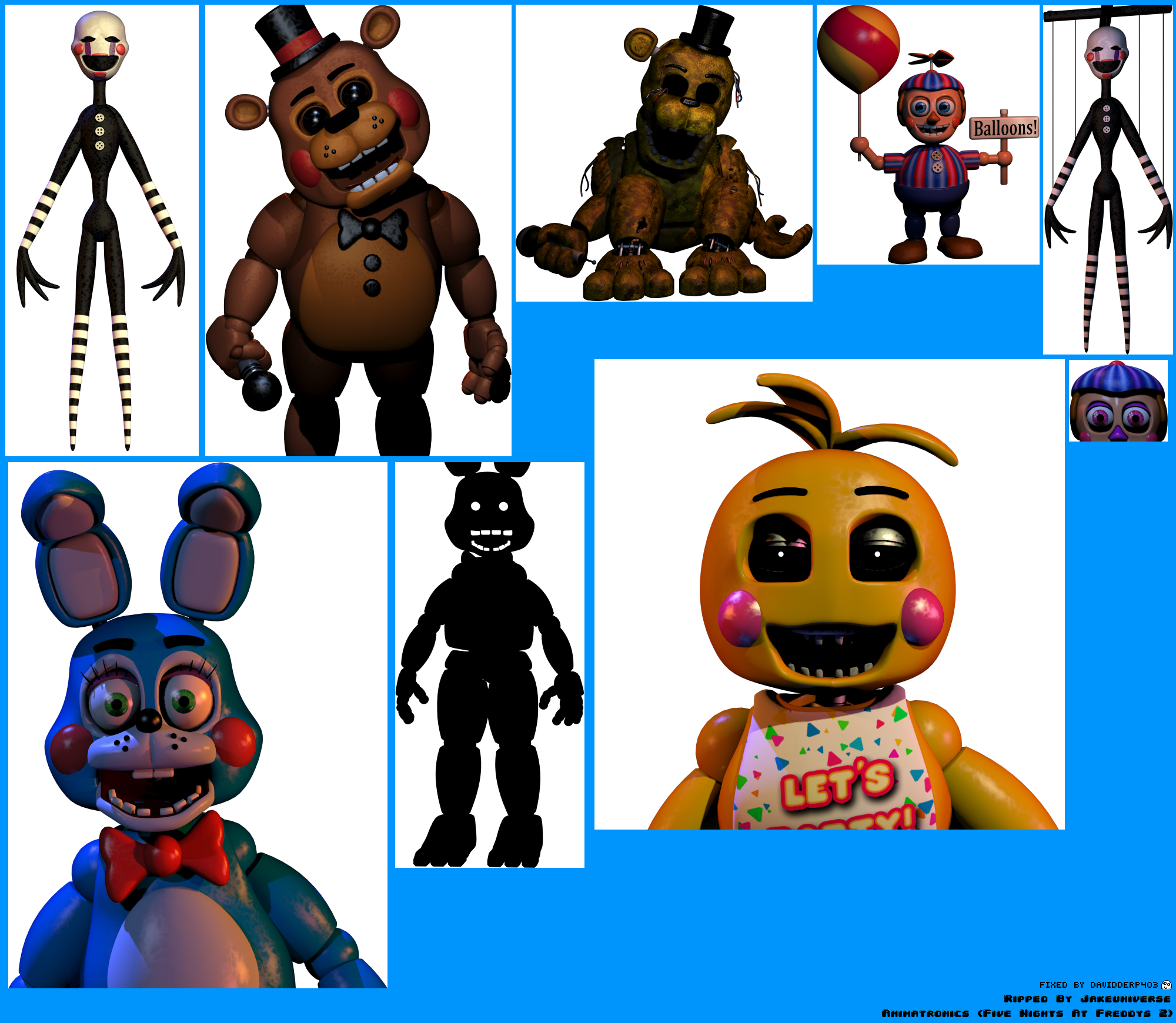 Five Nights at Freddy's 2 - Other Animatronics