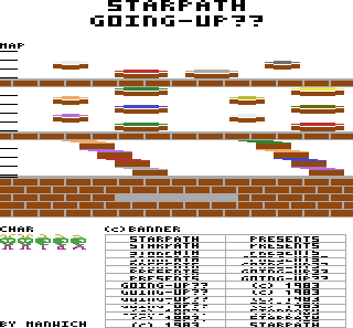 Going-Up?? (Prototype) (Atari 2600) - General Sprites