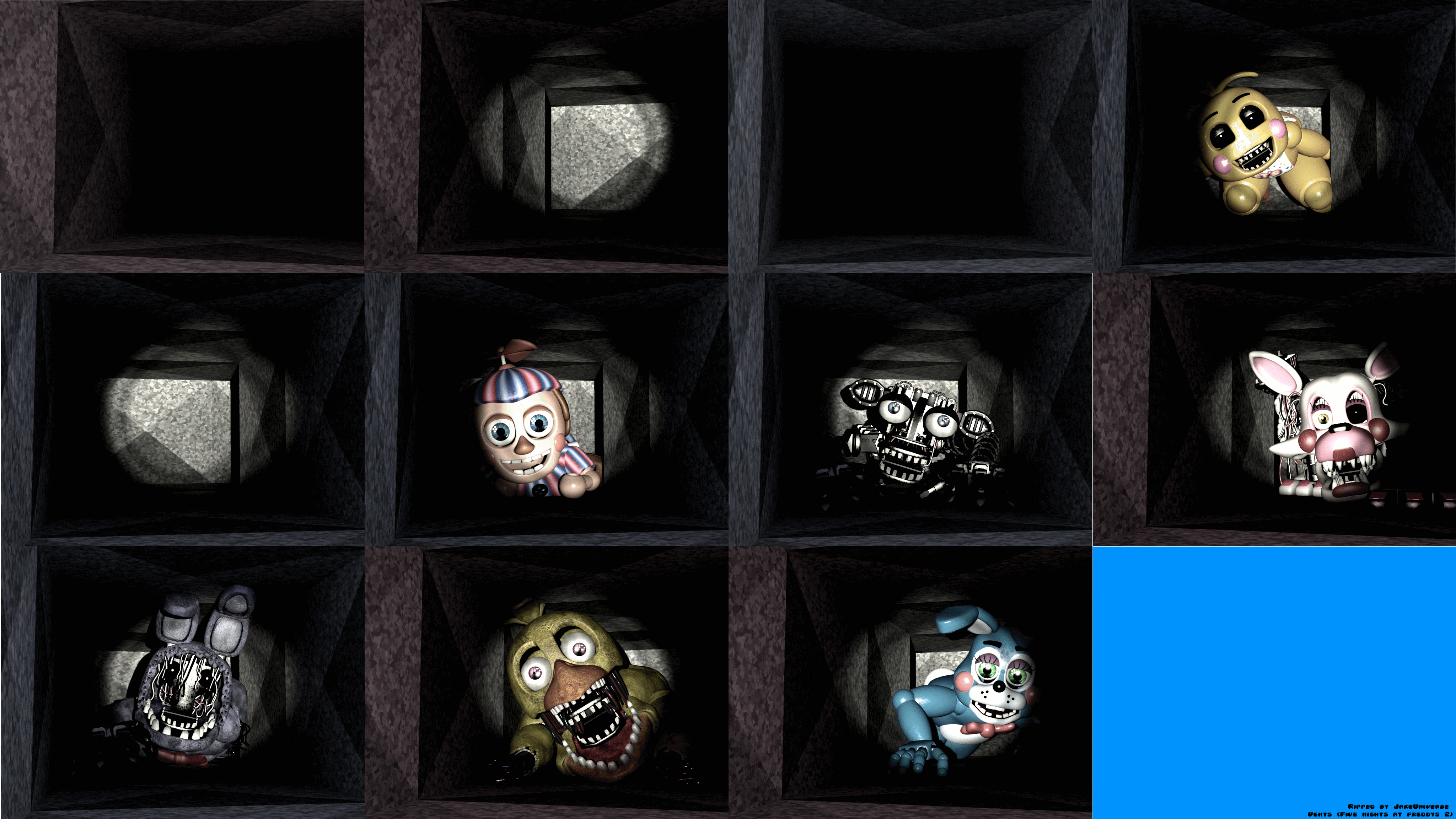 The Spriters Resource - Full Sheet View - Five Nights at Freddy's