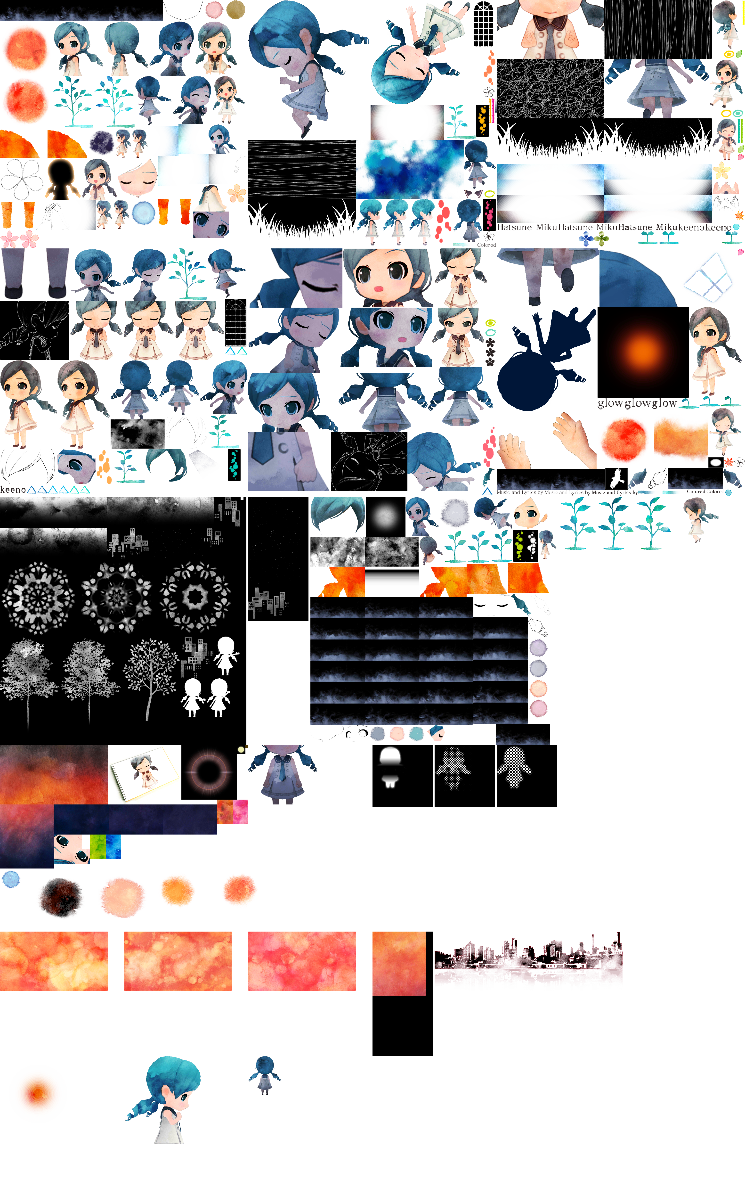 Hatsune Miku: Project Mirai 2 (JPN) - glow