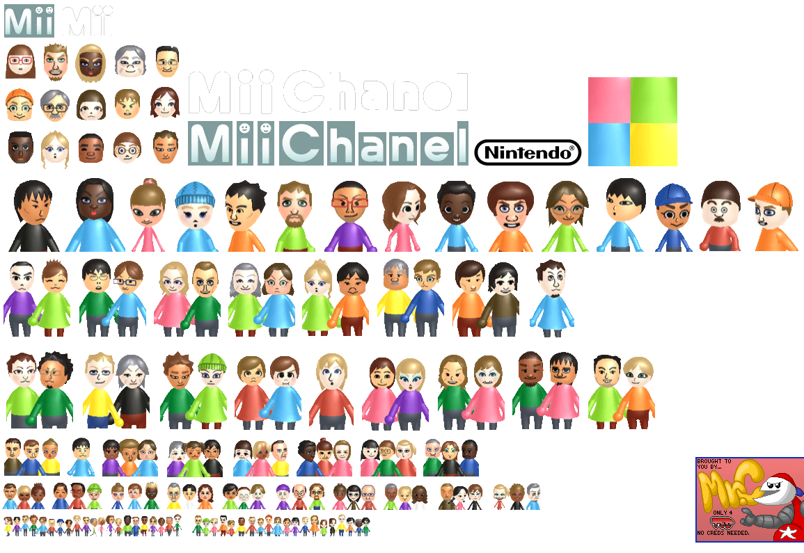 Mii Channel - Wii Menu Banner