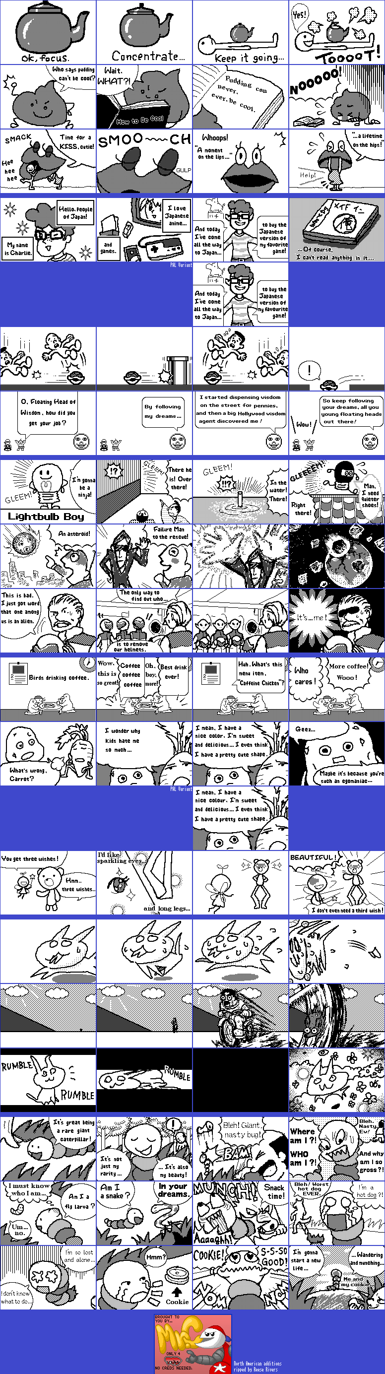 WarioWare: D.I.Y. Showcase - Comics (English)