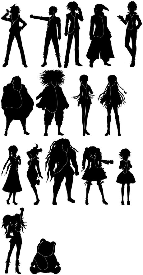 Music Player Silhouettes