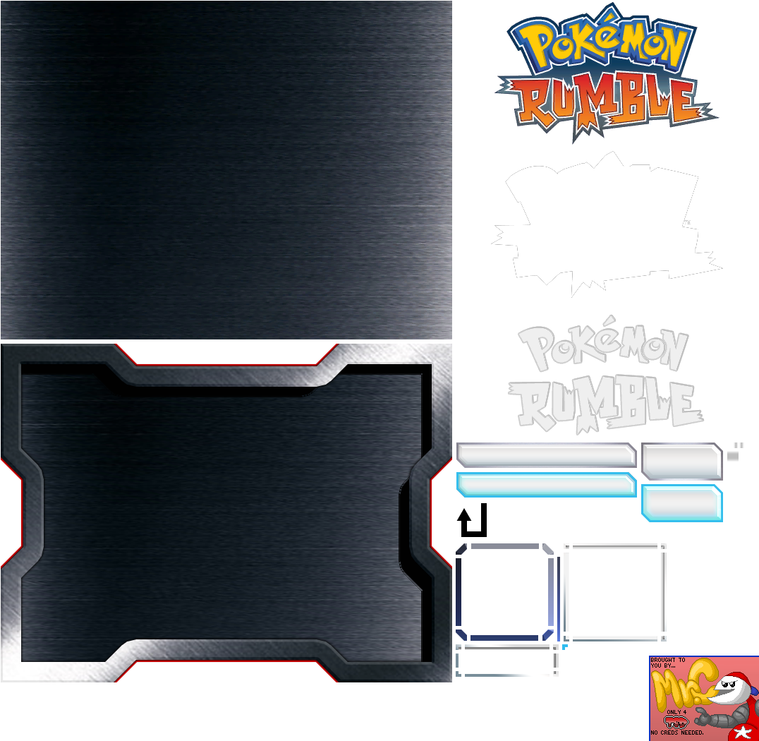 Pokémon Rumble - Title Screen