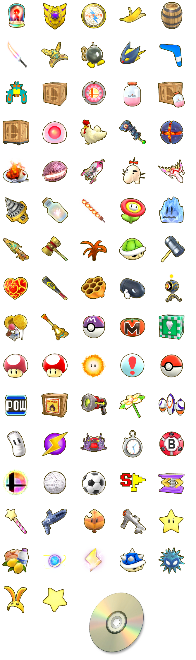 Item Icons