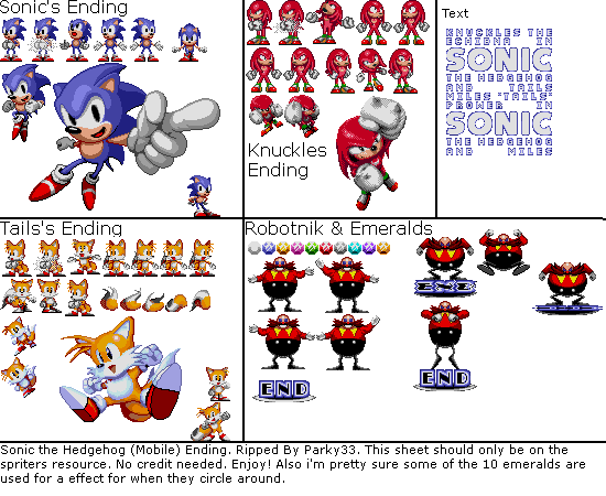 Sonic the Hedgehog - Ending