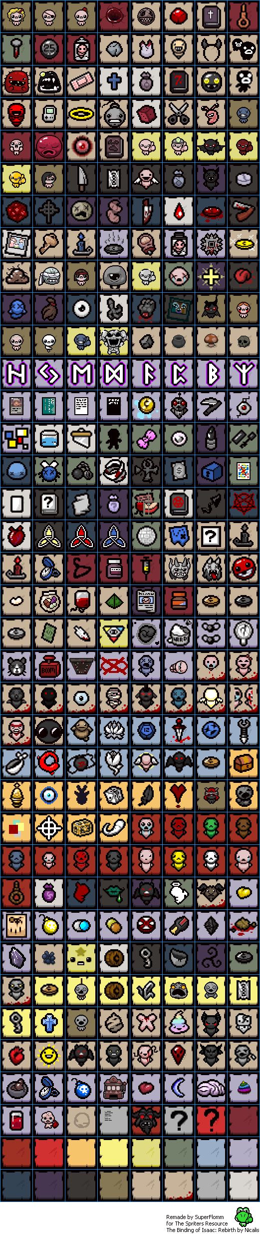 The Binding of Isaac: Rebirth - Achievements