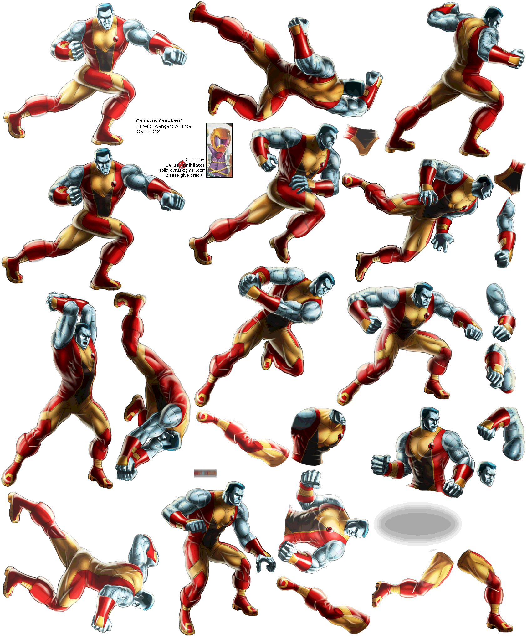 Marvel: Avengers Alliance - Colossus (Modern)