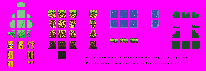 BIT.TRIP Presents... Runner2: Future Legend of Rhythm Alien - Tiles