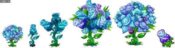 Fairy Farm - Blue Rose Tree