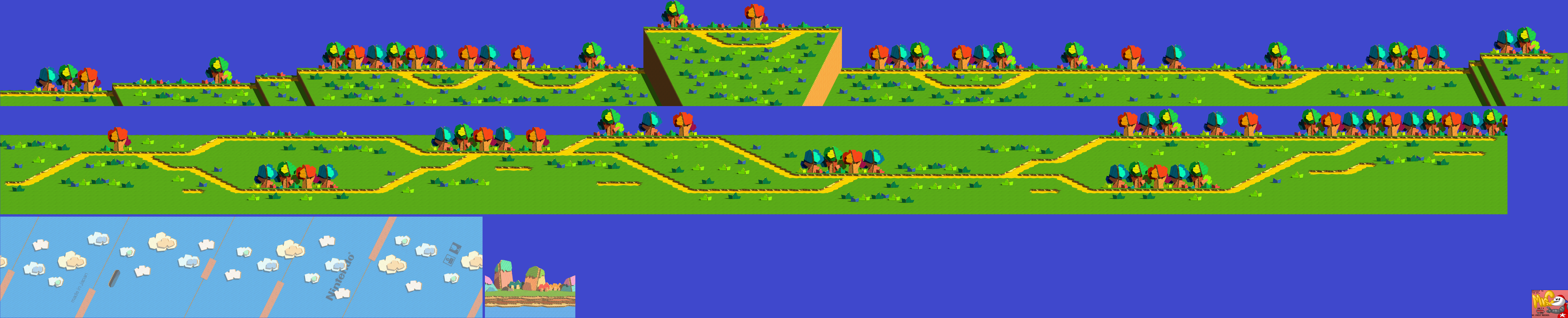 Yoshi's Story - 1-1 Treasure Hunt