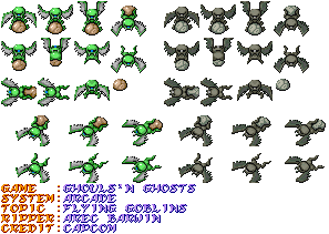 Ghouls 'n Ghosts - Flying Goblins