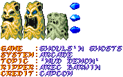 Ghouls 'n Ghosts - Mud Demon