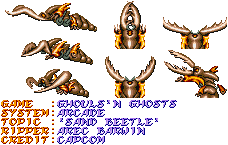 Ghouls 'n Ghosts - Sand Beetle