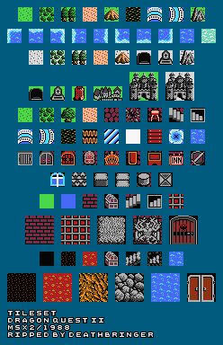 Dragon Quest 2 - Tileset
