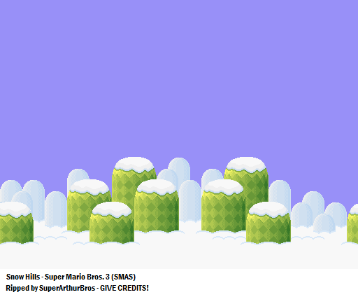 Super Mario All-Stars: Super Mario Bros. 3 - Snow Hills