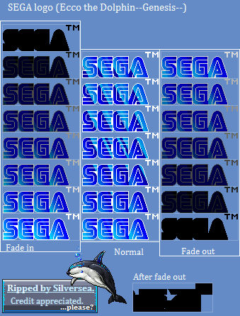 Ecco the Dolphin - SEGA logo