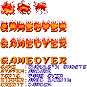 Ghouls 'n Ghosts - Game Over