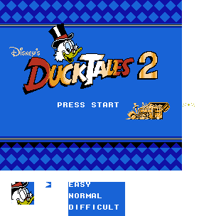 DuckTales 2 - Title Screen
