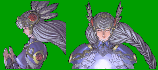 Valkyrie Profile: Lenneth - Valkyrie's Concentration Portraits