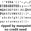 Debug Font