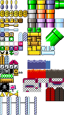 editing super mario world sprites