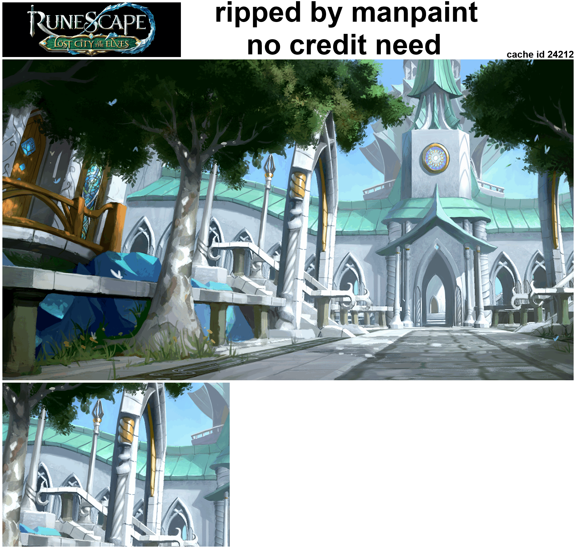 RuneScape 3 - Prifddinas Background